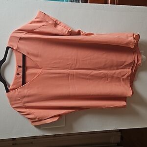 Peach blouse